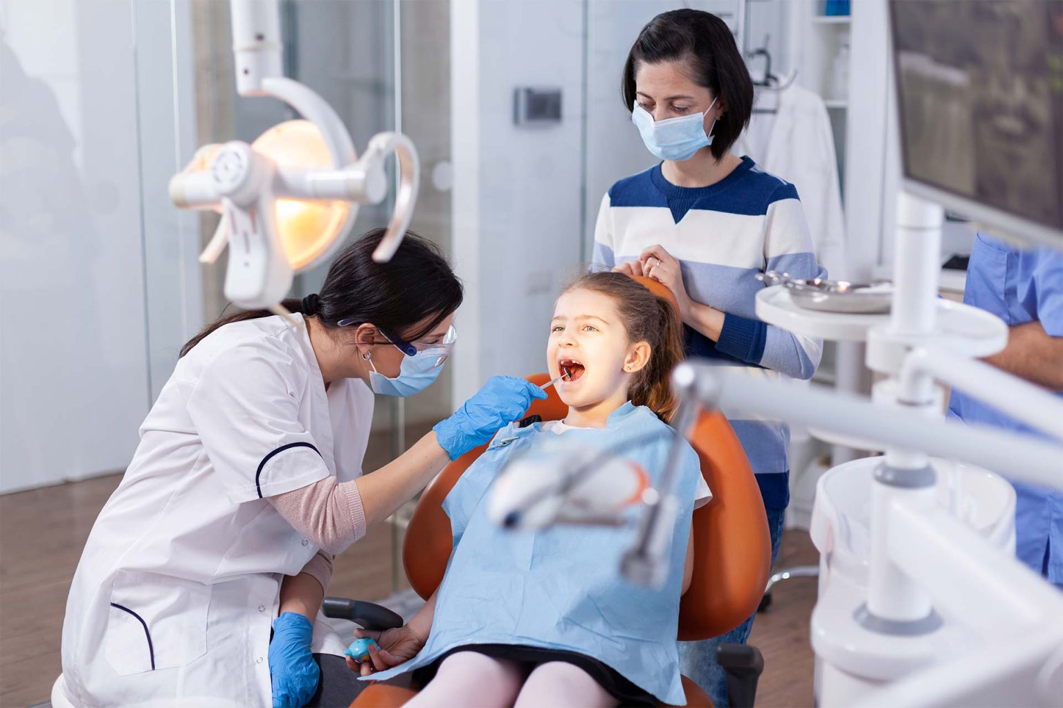 The treatment room at Finesse Dental in Rancho Cucamonga
